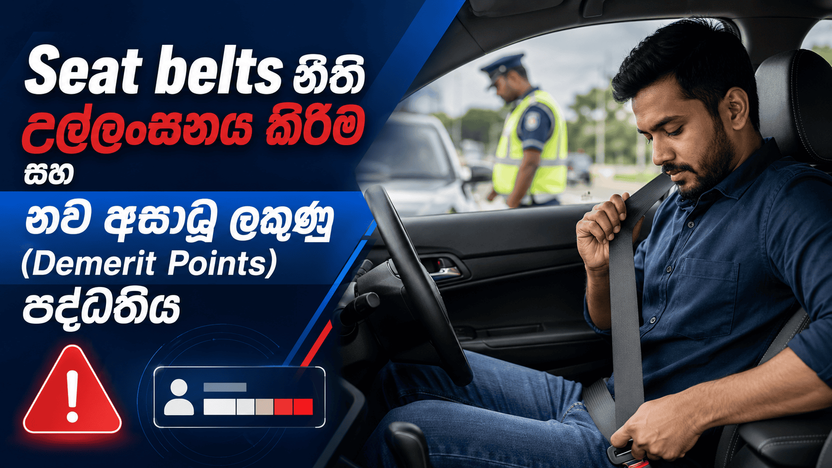 Seat Belt Violations and the New Demerit Points System feature image