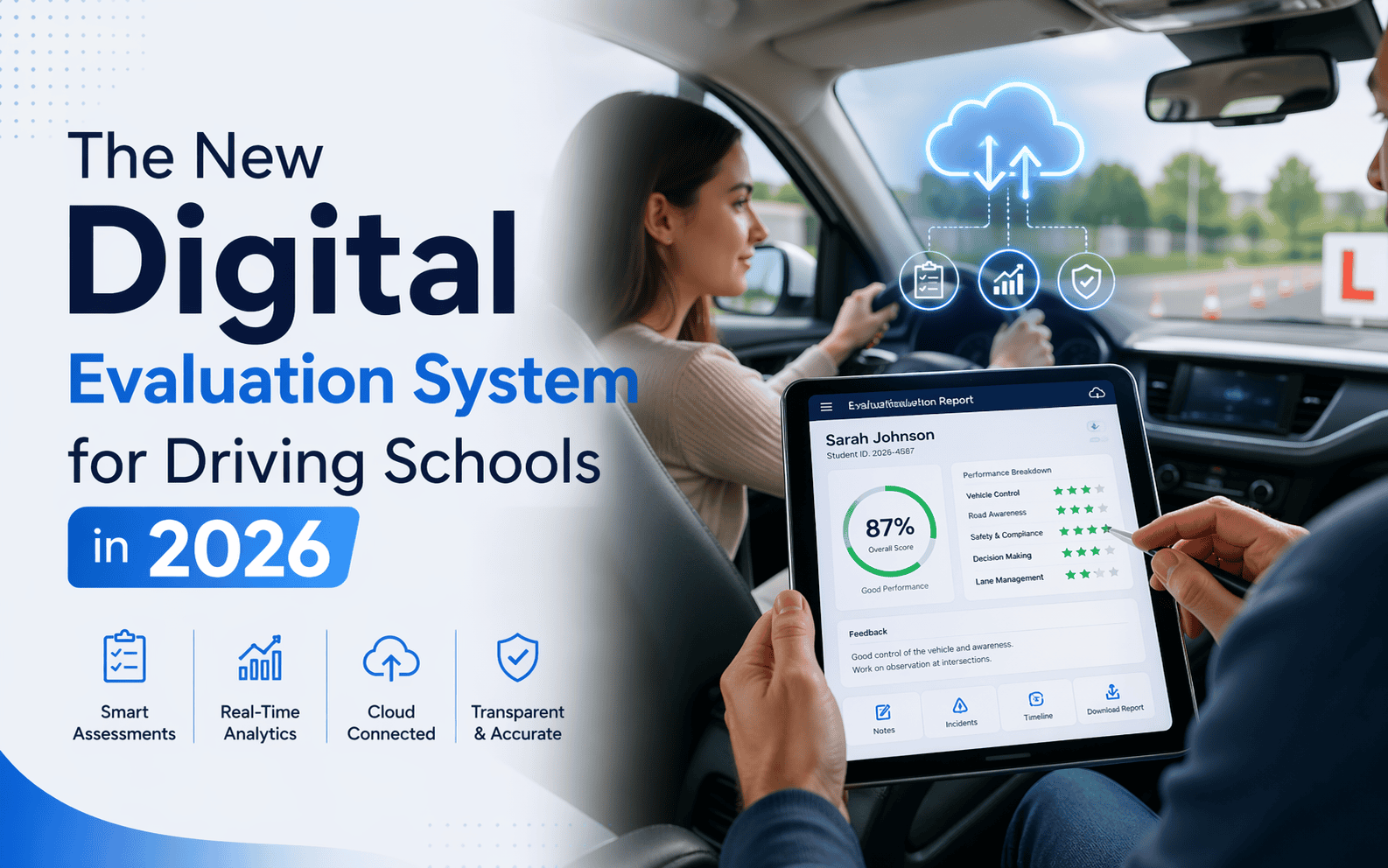 2026 වසරේ රියදුරු පුහුණු පාසල් සඳහා වන නව ඩිජිටල් ඇගයීම් ක්රමය feature image