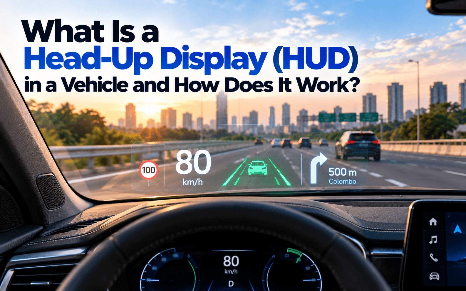 What Is a Head-Up Display (HUD) in a Vehicle and How Does It Work? feature image